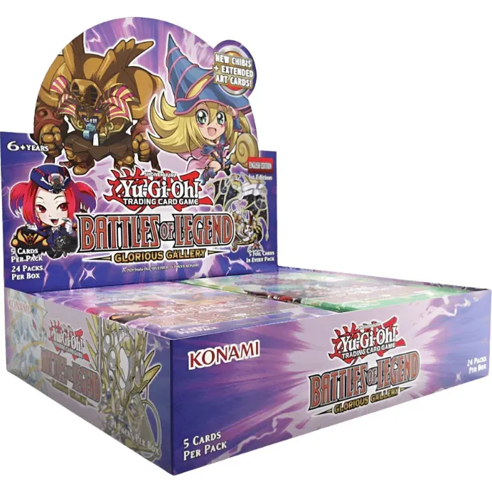 Yu-Gi-Oh! Battles of Legend: Glorious Gallery Booster Box - Zaprešić