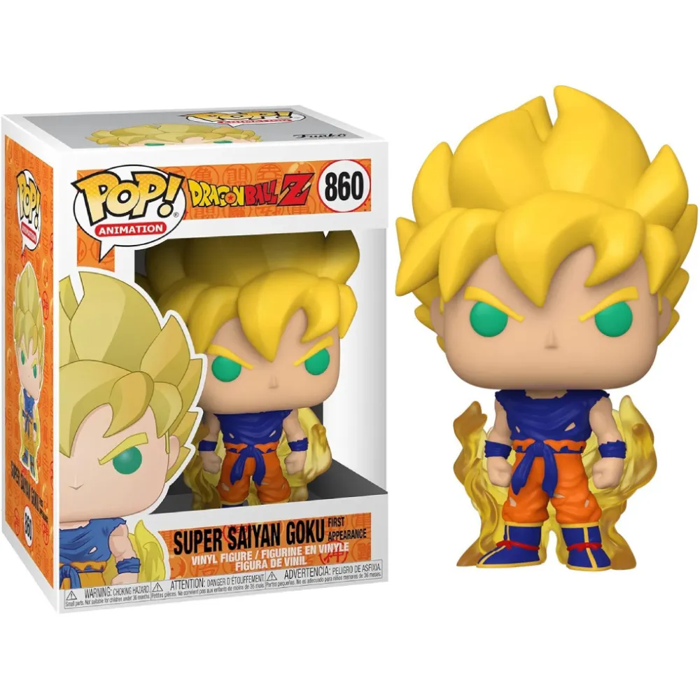 Funko POP Dragon Ball Z Super Saiyan Goku First Appearance 9cm - Zaprešić