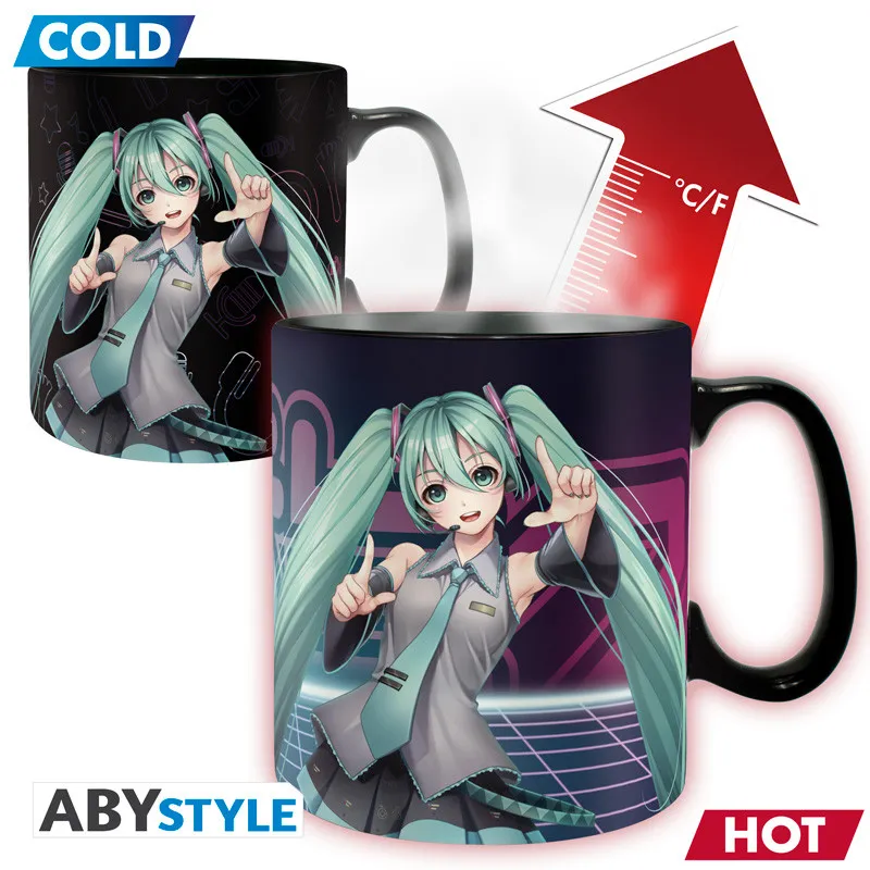 šalica heat change hatsune miku 460ml - slika 1