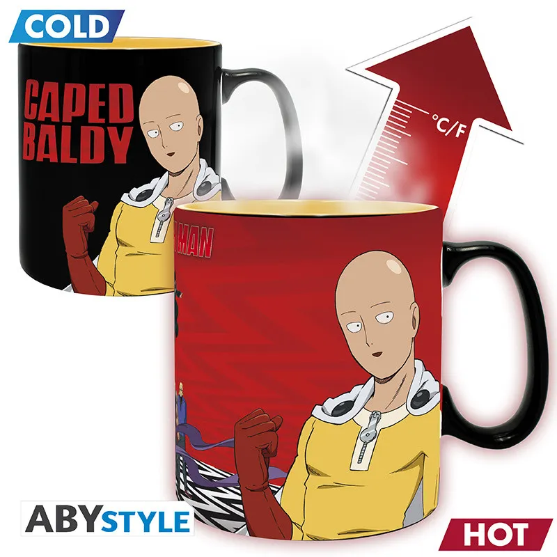 Šalica Heat Change One Punch Man Saitama & Garou 460ml - Zaprešić