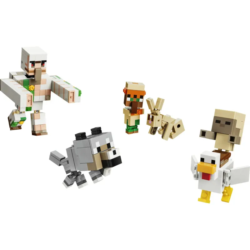 lego minecraft chicken jockey desert attack 21592 - slika 1