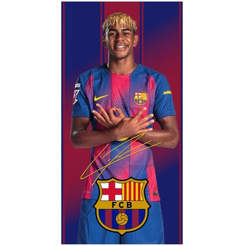 Ručnik za plažu FC Barcelona Lamine Yamal 70x140cm - Zaprešić