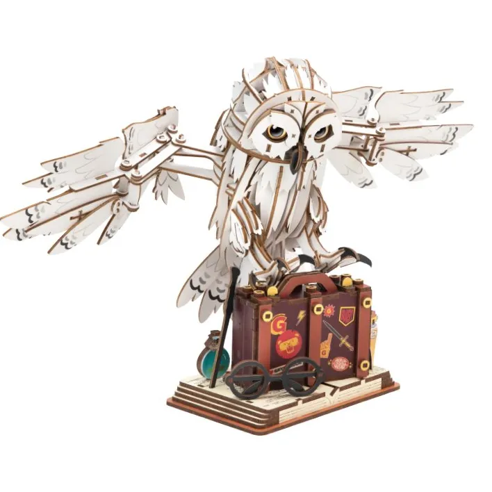 harry potter hedwig wooden construction craft set 20cm - slika 1