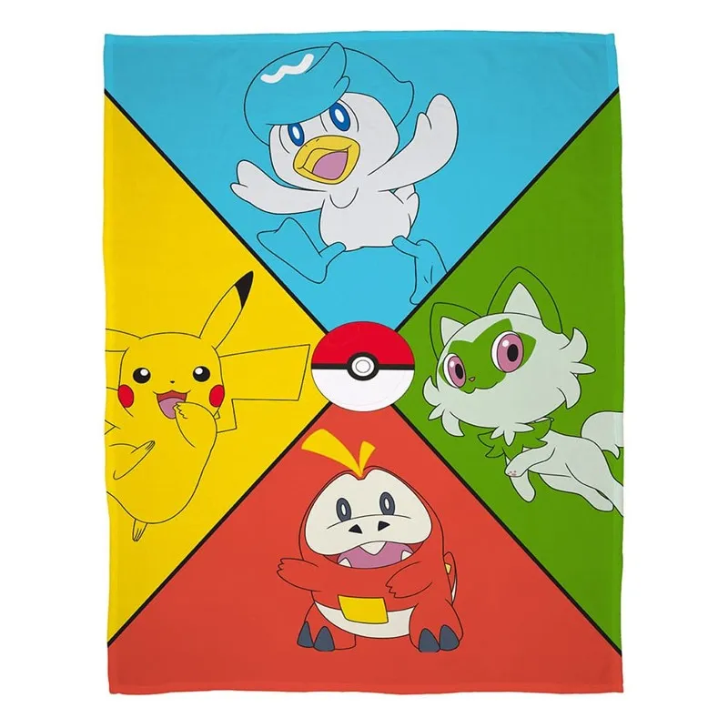 Deka Pokemon Paldea Starters 130x170cm - Zaprešić