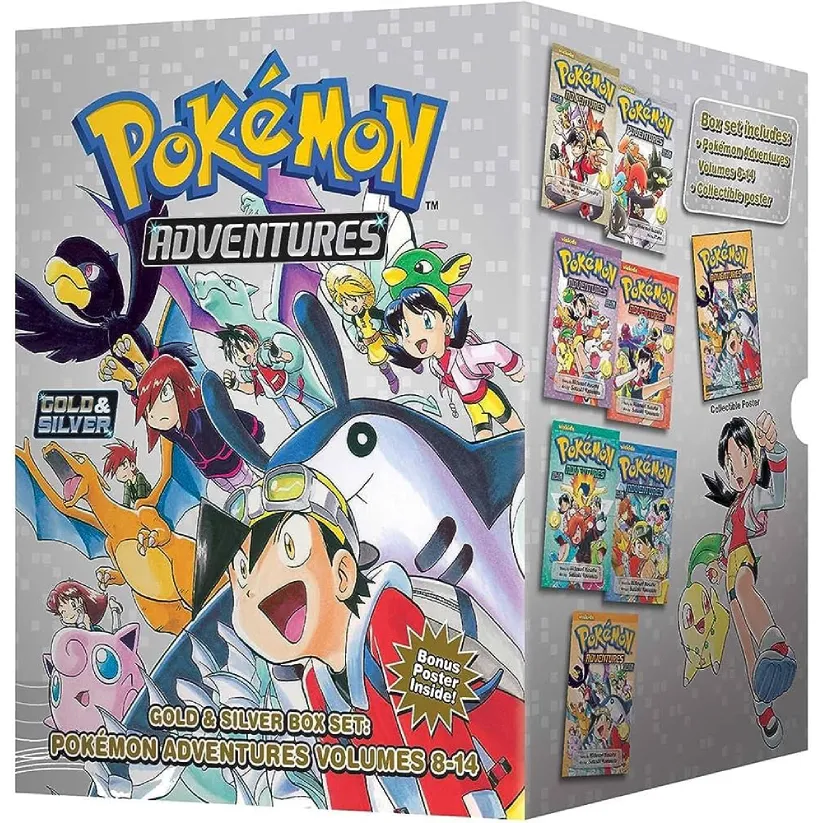 Pokemon Adventures Gold & Silver Box Set - Zaprešić
