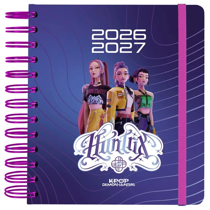 školski planer a5 kpop demon hunters 26/27 - slika 1