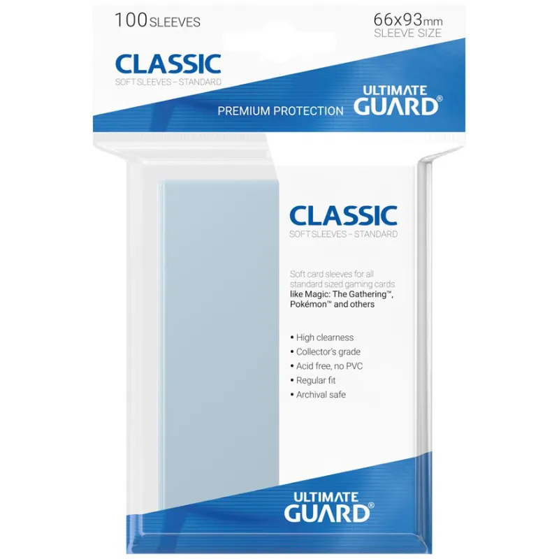 ultimate guard classic standard size sleeves 100kom - slika 1
