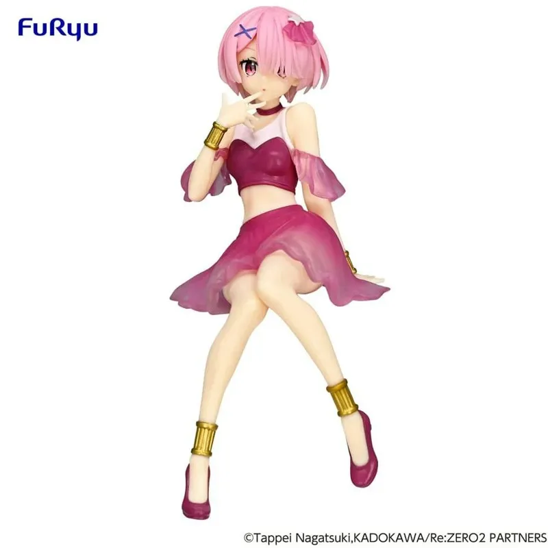 re:zero ram twinkle party noodle stopper figura 14cm - slika 1