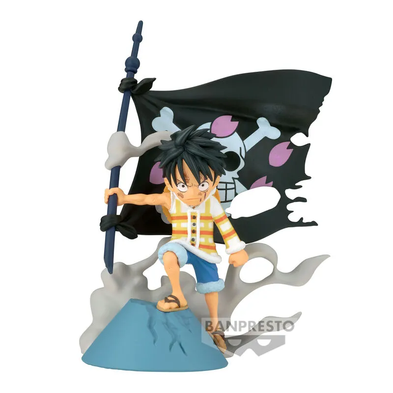 One Piece WCF Log Stories Monkey D Luffy figura 8cm - Zaprešić