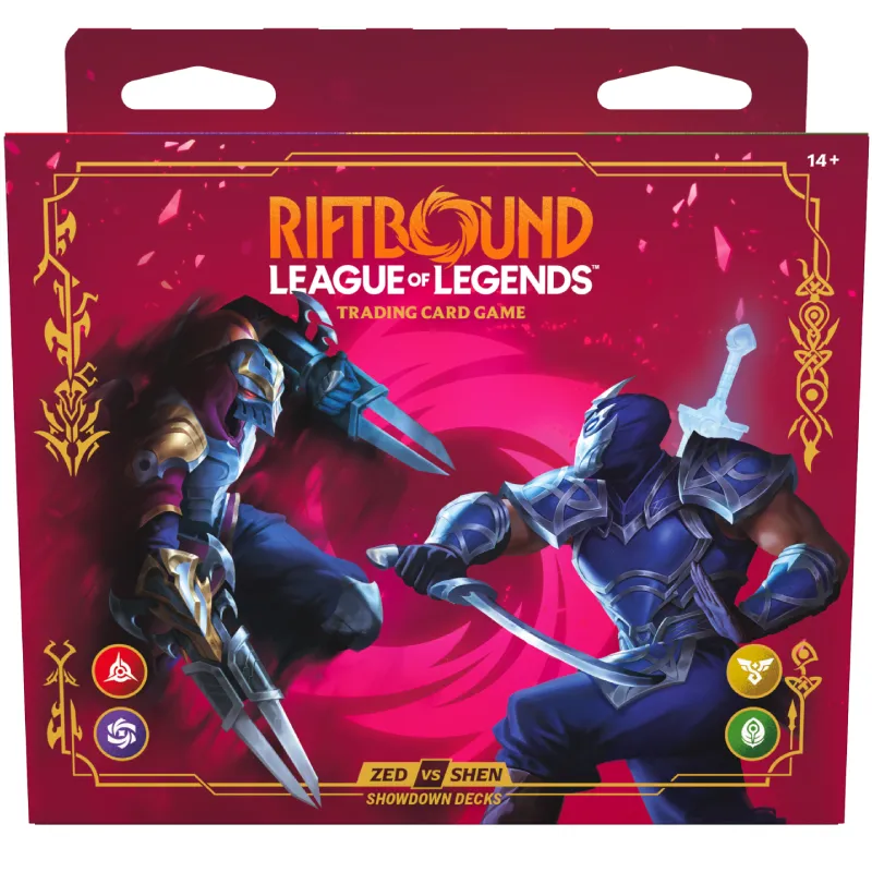 riftbound vendetta showdown decks: zed vs shen - slika 1