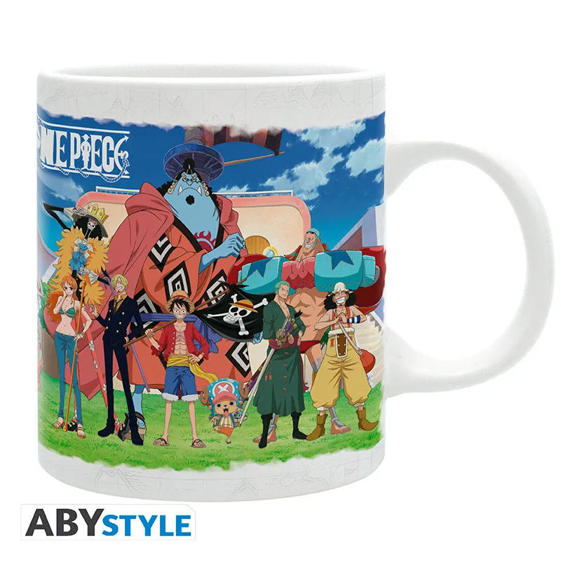 šalica one piece crew on the thousand sunny 320ml - slika 1
