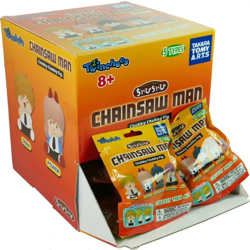 chainsaw man twinchees chubby chubby 5cm - slika 1