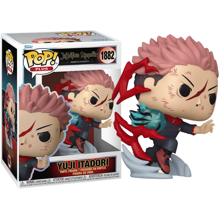 funko pop jujutsu kaisen yuji itadori 9cm - slika 1