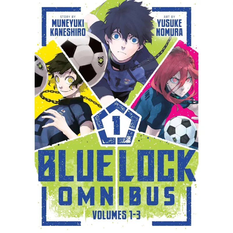 blue lock omnibus vol. 1 - slika 1