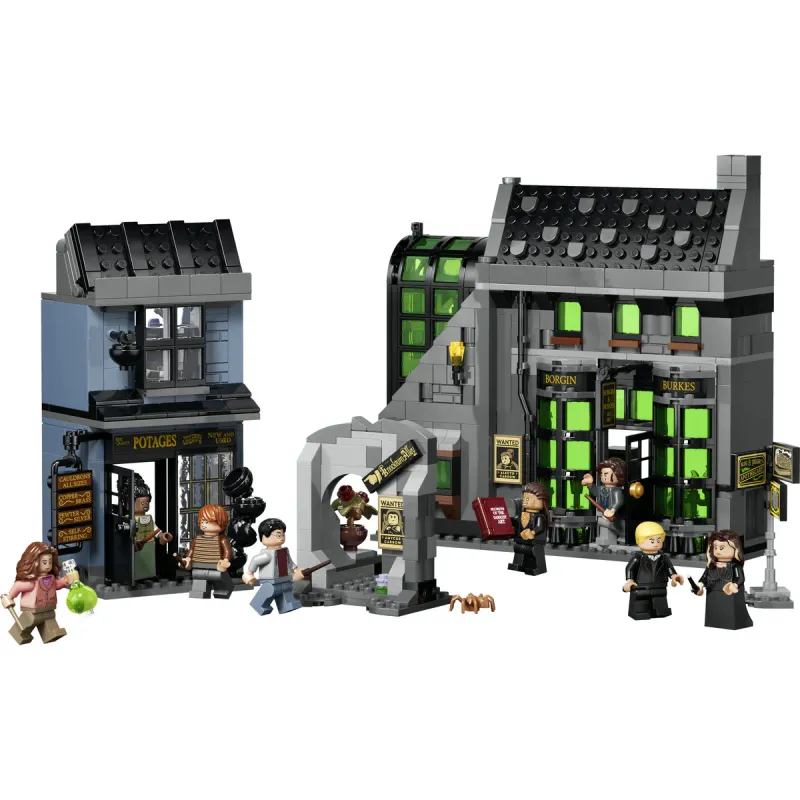 lego harry potter™ knockturn alley™ wizarding shops 76471 - slika 1