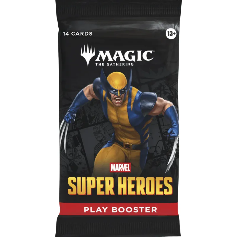 magic: the gathering marvel super heroes play booster pack - slika 1
