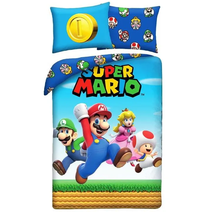 posteljina super mario 140x200cm - slika 1