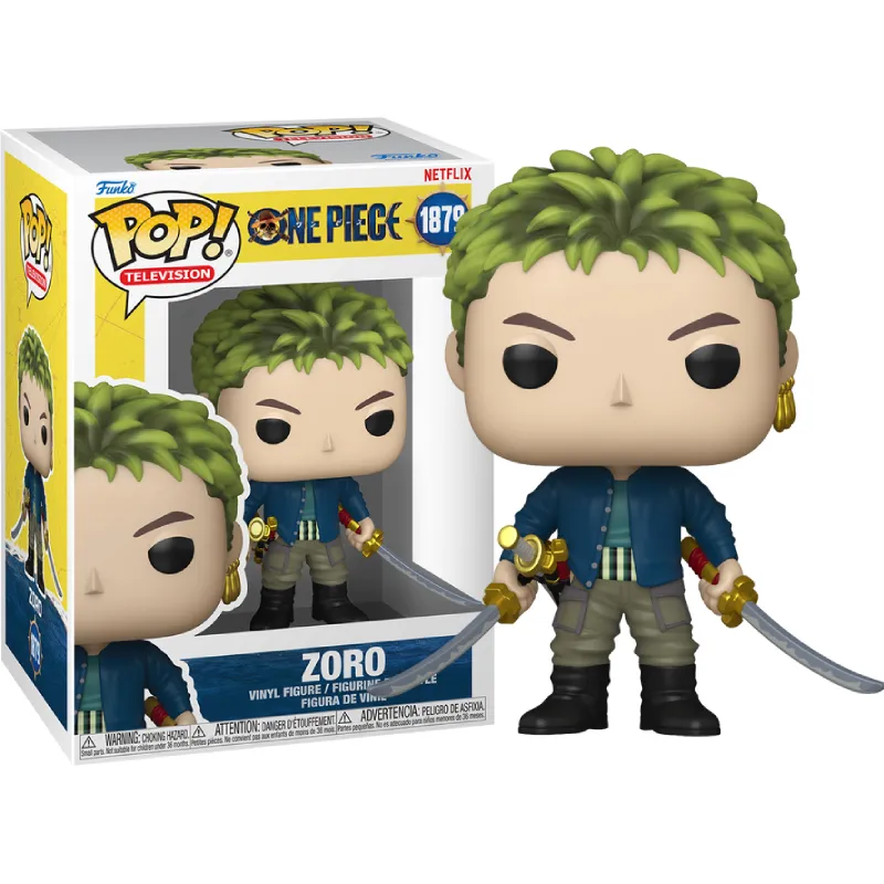 funko pop one piece zoro (live action) 9cm - slika 1