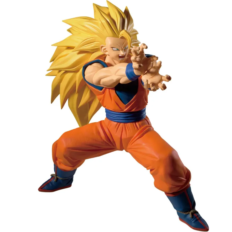 dbz super saiyan 3 son goku match makers figura 16cm - slika 1