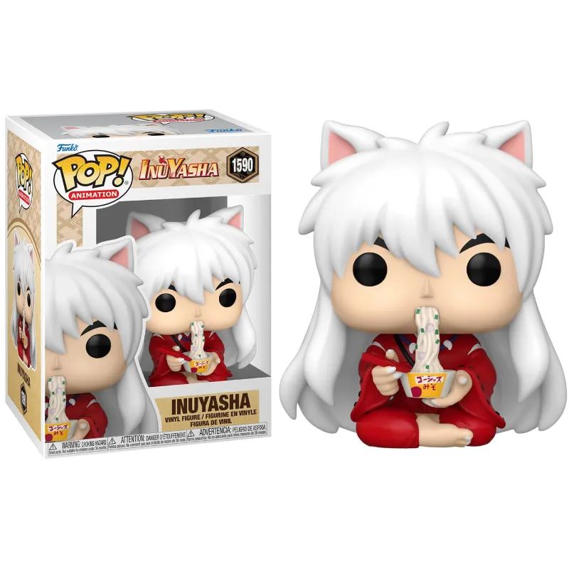 funko pop inuyasha eating noodles 9cm - slika 1