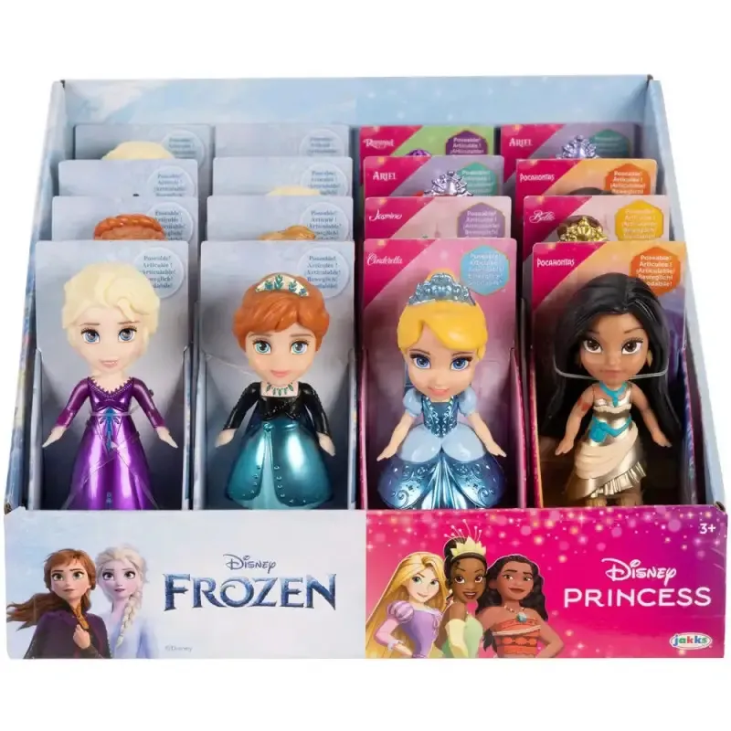 disney princess mini lutka 7cm - slika 1
