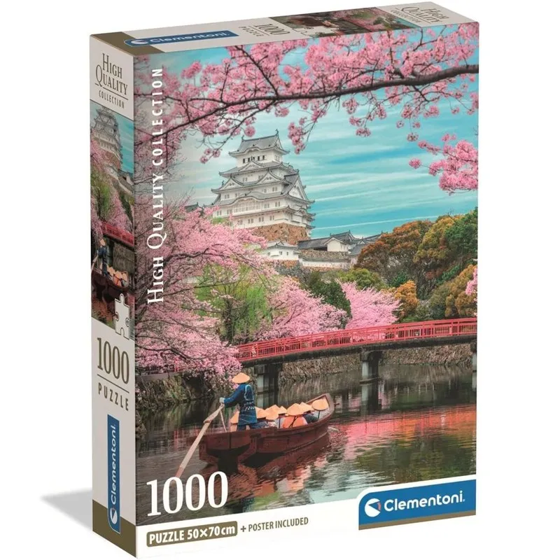 Puzzle Himeji Castle in Spring 1000kom - Zaprešić