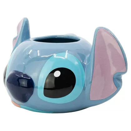 šalica disney stitch 3d 385ml - slika 1