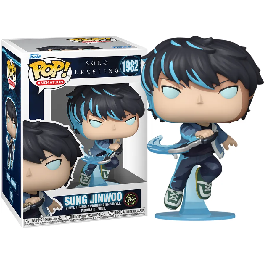 Funko POP Solo Leveling Sung Jinwoo CHASE (Glows in the Dark) 9cm - Zaprešić