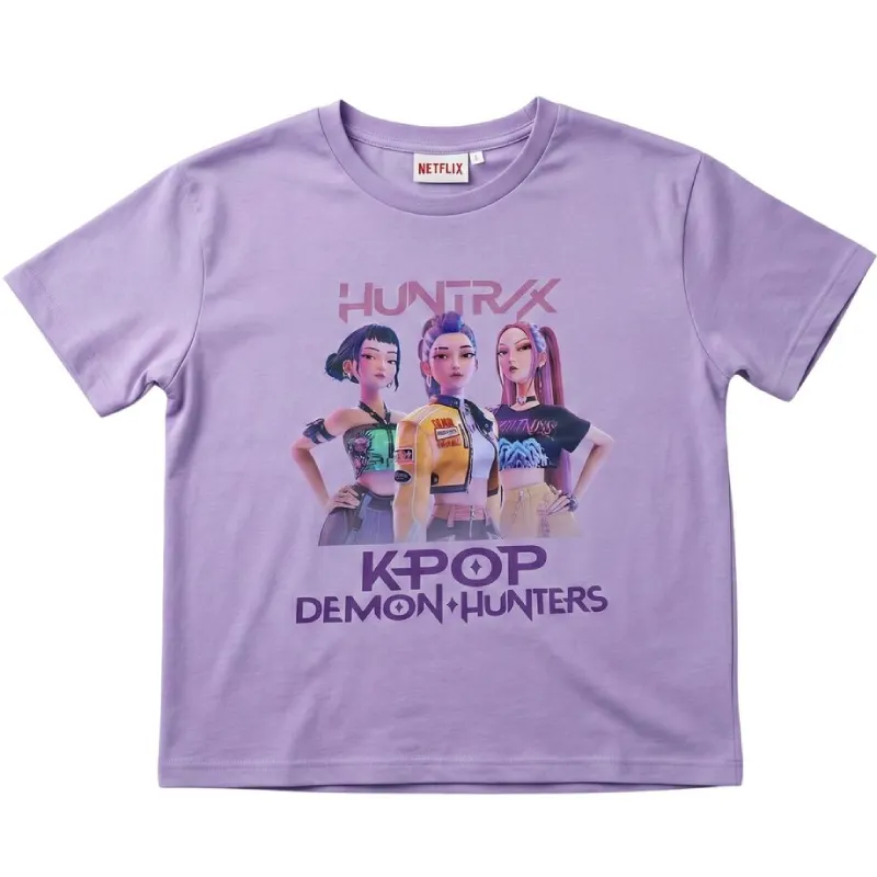 KPop Demon Hunters Huntrix ljubičasta majica 14A - Zaprešić