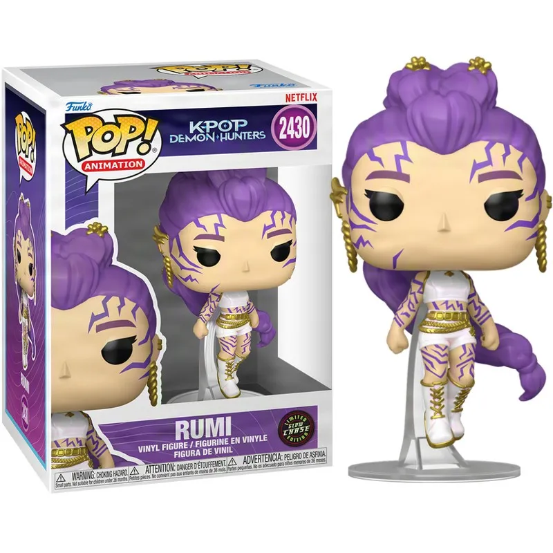Funko POP KPop Demon Hunters Rumi CHASE (Glows in the Dark) 9cm - Zaprešić