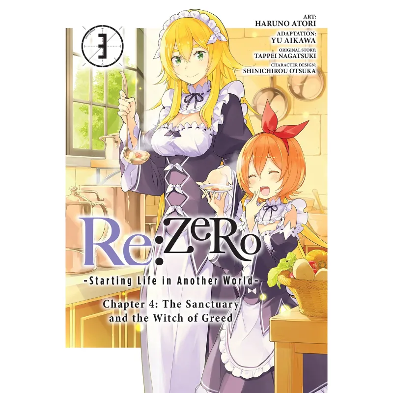 Re:ZERO -Starting Life in Another World-, Chapter 4: The Sanctuary and the Witch of Greed vol. 3 - Zaprešić