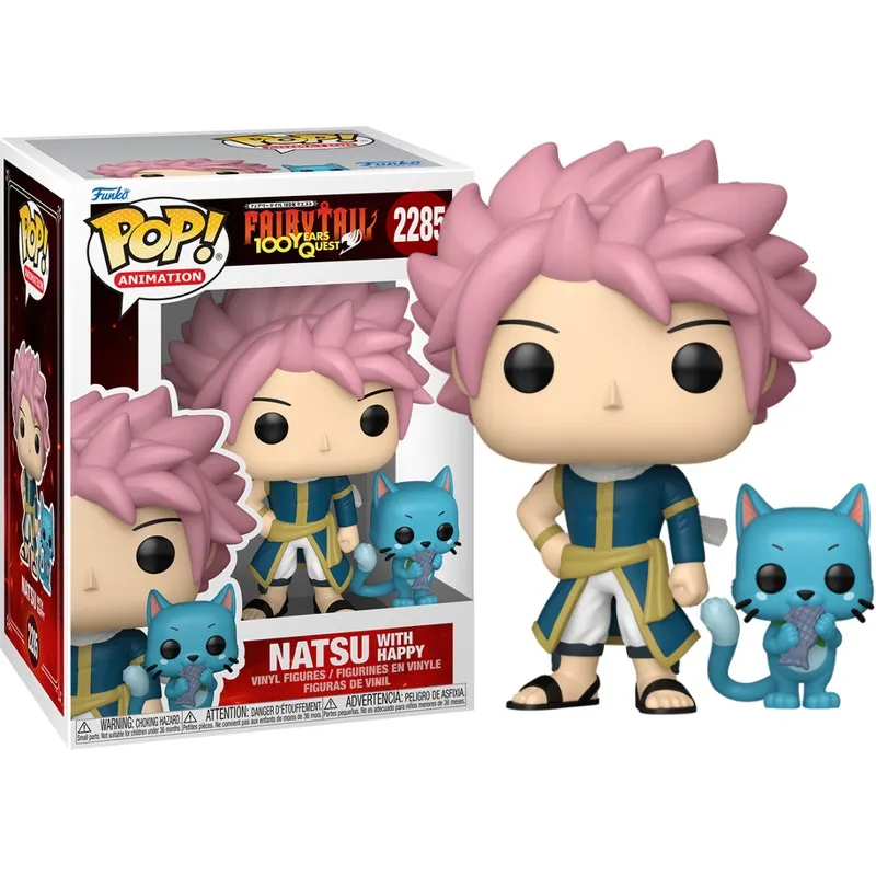 Funko POP Fairy Tail Natsu w/ Happy 9cm - Zaprešić