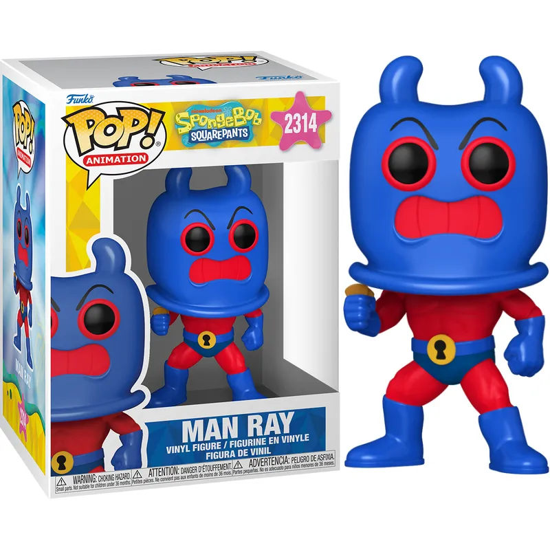 funko pop sponge bob man ray 9cm - slika 1