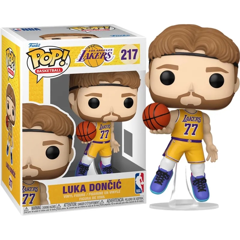 funko pop basketball la lakers luka dončić 9cm - slika 1