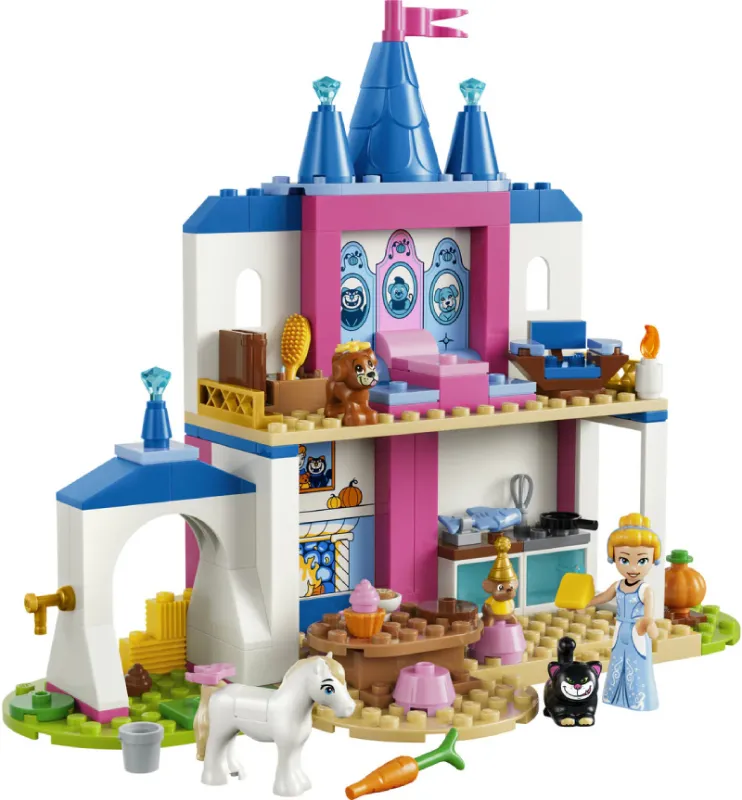 lego disney cinderella animal friends castle 43283 - slika 1