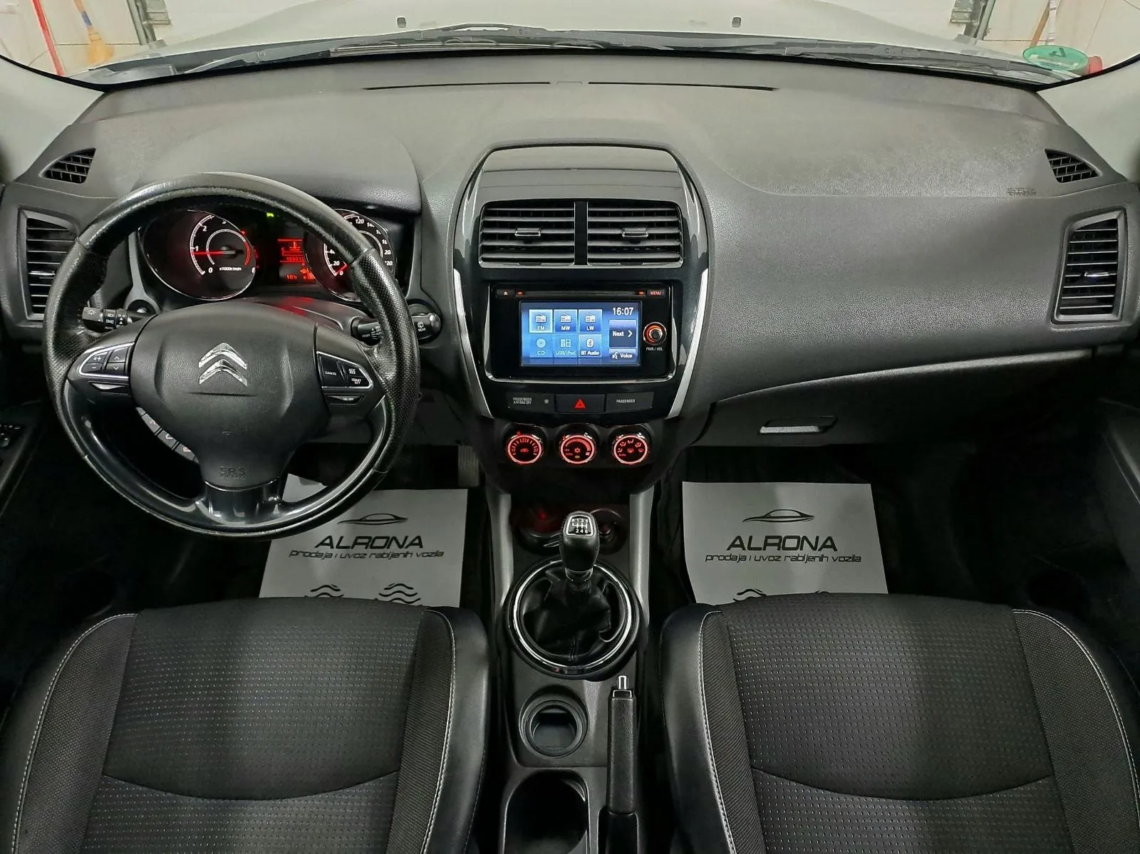 citroën c4 aircross 1.6 hdi *jamstvo* led,kamera,servisna,alu.. - slika 8