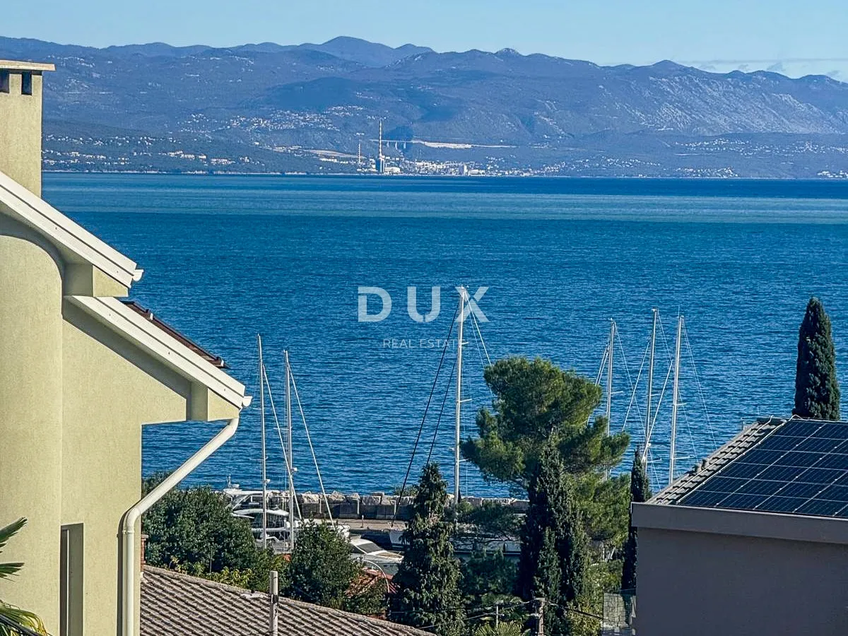 OPATIJA, IČIĆI - dugoročni najam 100 metara od plaže i poznatog Mariott resorta, bazen, pogled, garaža - Ičići, Opatija