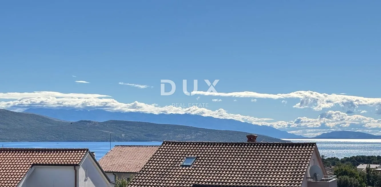 otok krk, grad krk - 3 sobni stan sa pogledom na more - slika 13