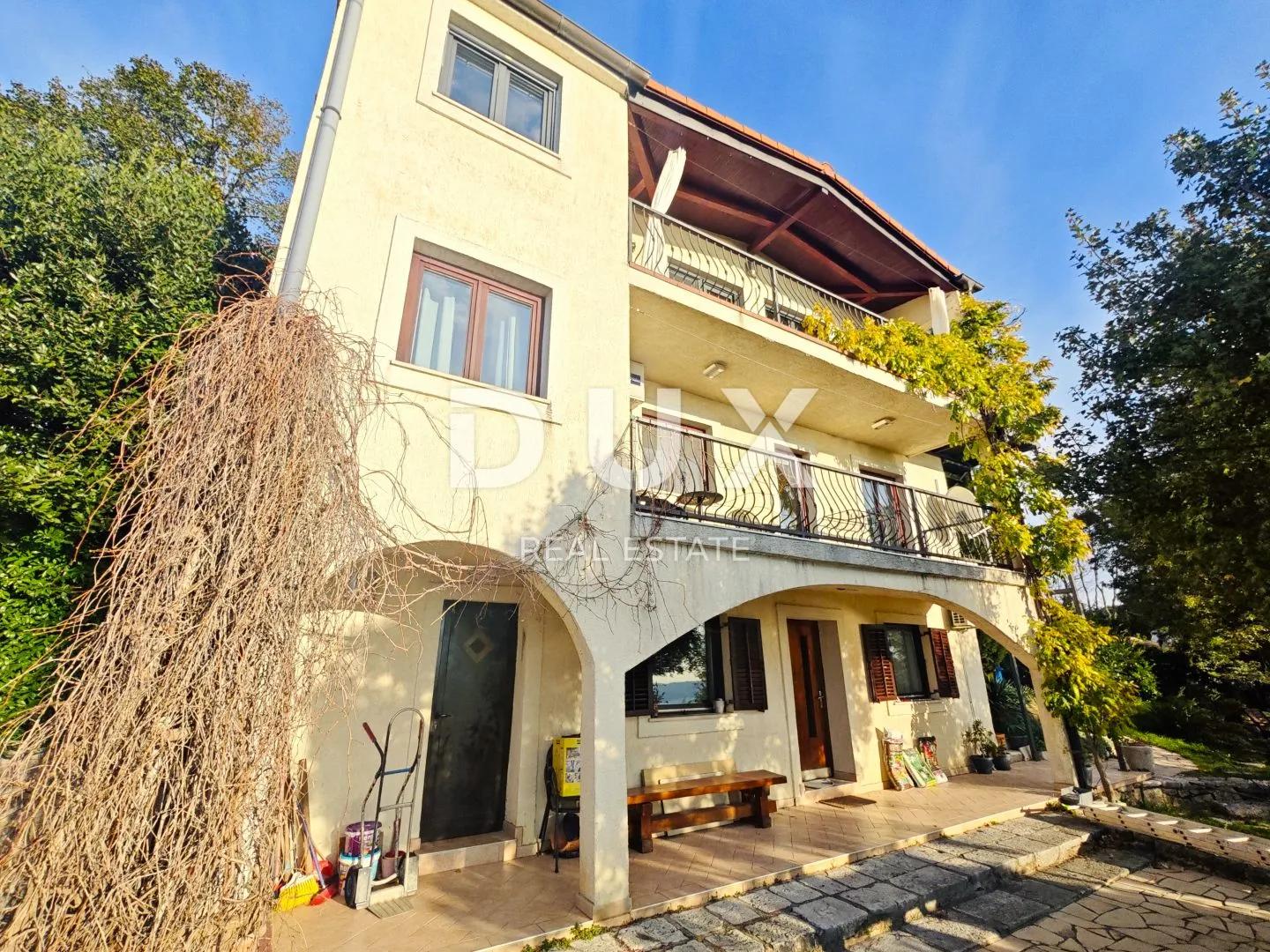 kvarner, crikvenica, samostojeća kuća, dva apartmana, panoramski pogled - slika 3