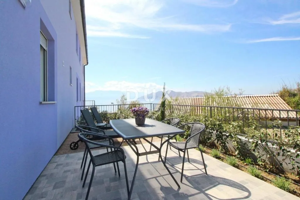 otok krk, baška - dva apartmana prvi red do mora - slika 2