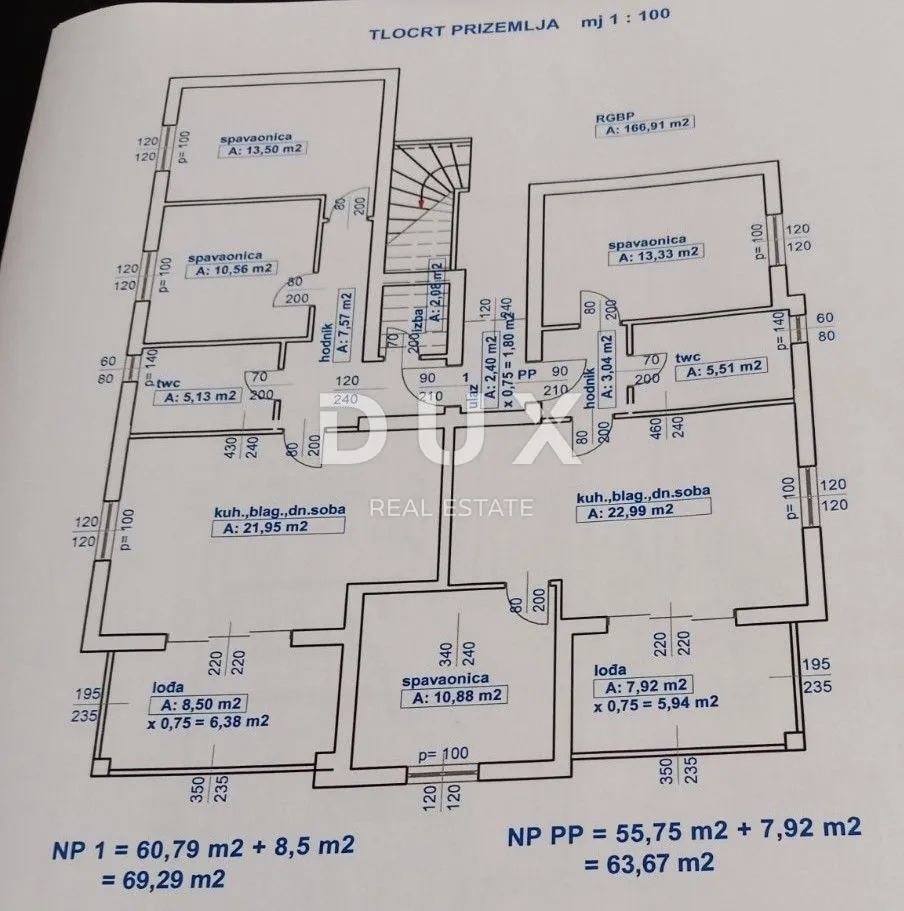 otok rab, barbat - 2s+db u prizemlju novogradnje 64m2 - slika 6
