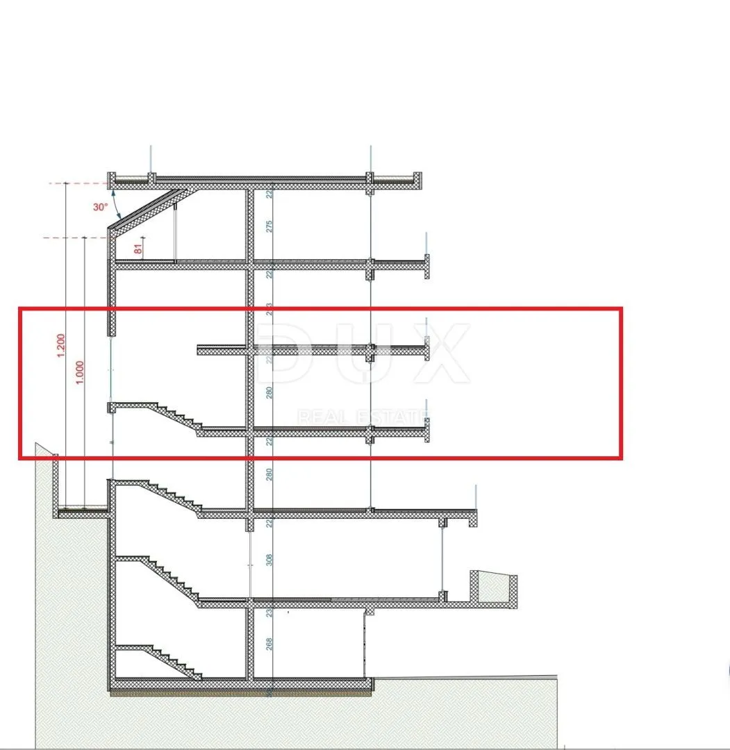 opatija, centar- stan 1.kat 157m2 s panoramskim pogledom na more a3 - slika 8
