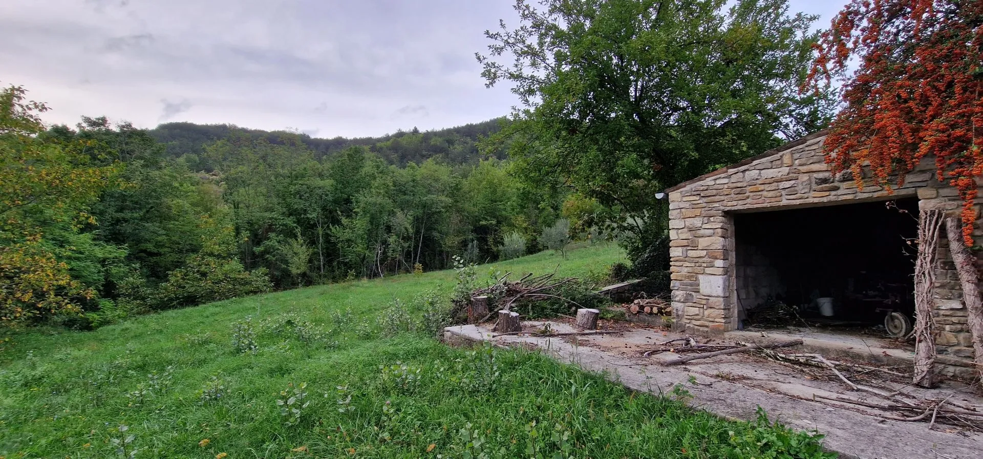 istra, gračišće - kameni objekti s prostranim zemljištem na osami - slika 5