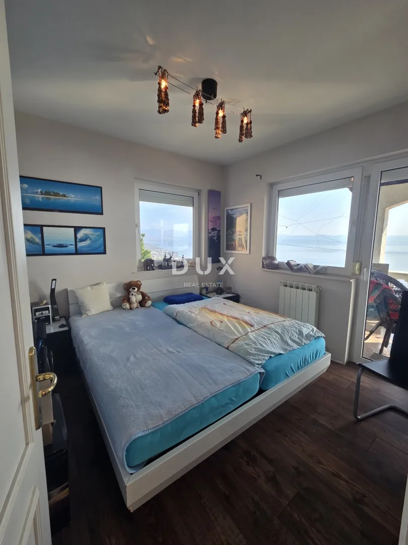 opatija, lovran - stan 87m2, db+2s, 1.kat s panoramskim pogledom na more - slika 18