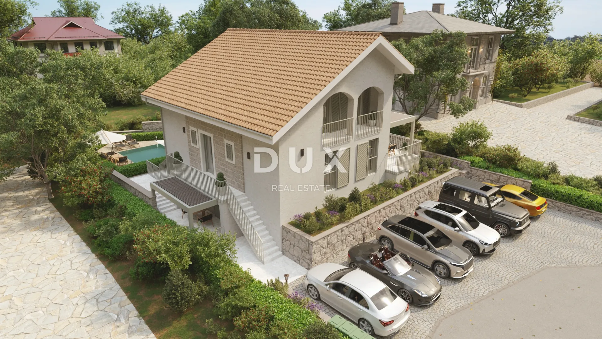 otok krk, malinska - moderan apartman u prizemlju s pogledom na more - slika 7