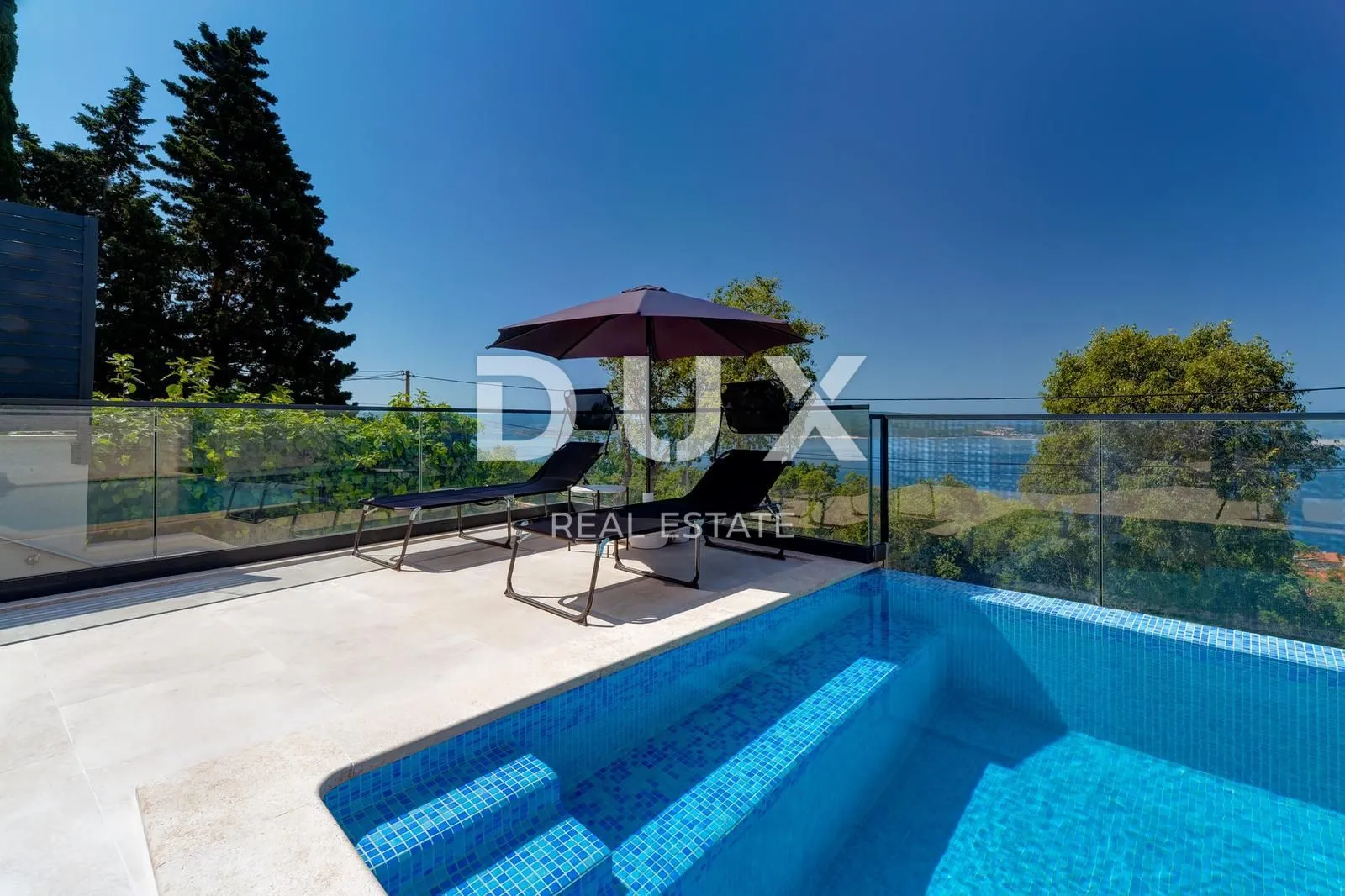 crikvenica - vila s bazenom i panoramskim pogledom na more - slika 10