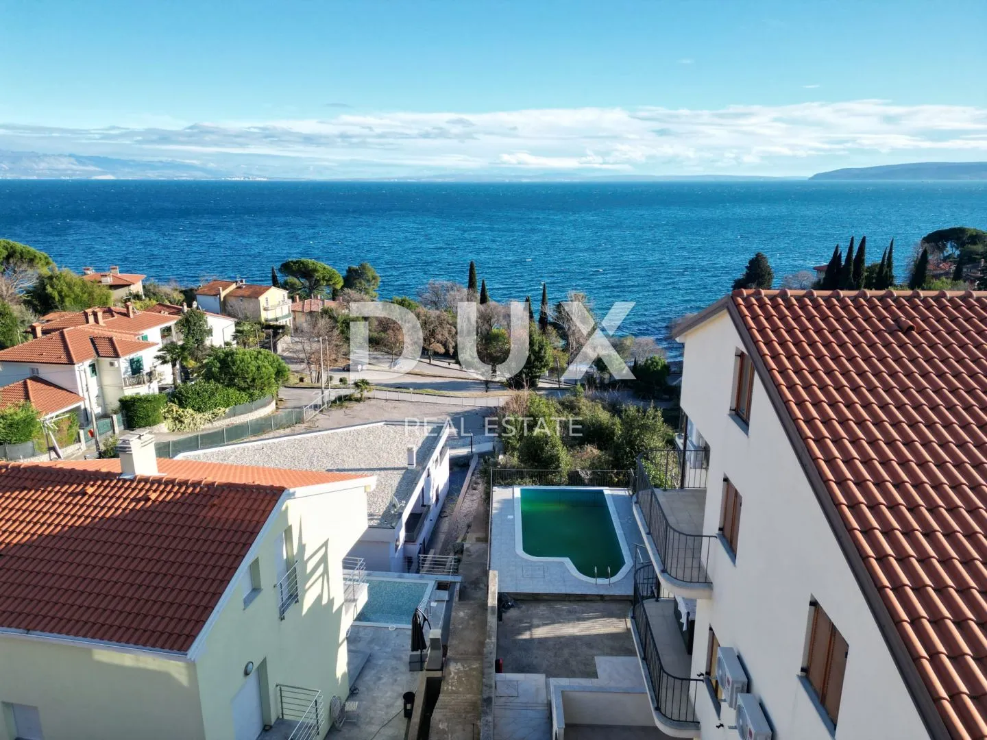 opatija, lovran - stan db+3s s prekrasnim pogledom na more + bazen + okoliš - slika 14