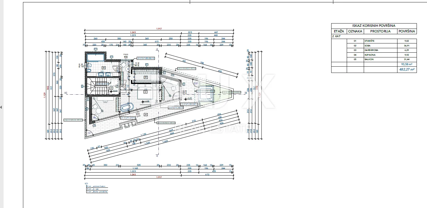 opatija, lovran - villa 333m2 s bazenom i pogledom na more + okoliš 500m2 - slika 22