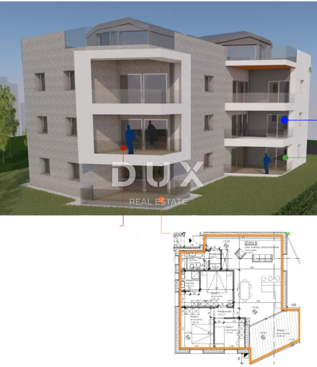 istra, rovinj - luksuzan stan 300 m od plaže - slika 3