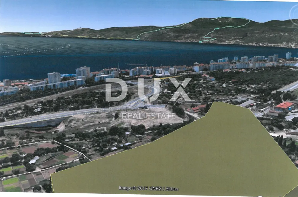 RIJEKA, PODMIRVICE, RUJEVICA, PEHLIN- građevinsko zemljište 5340m2 s pogledom na more za halu / poslovnu zgradu